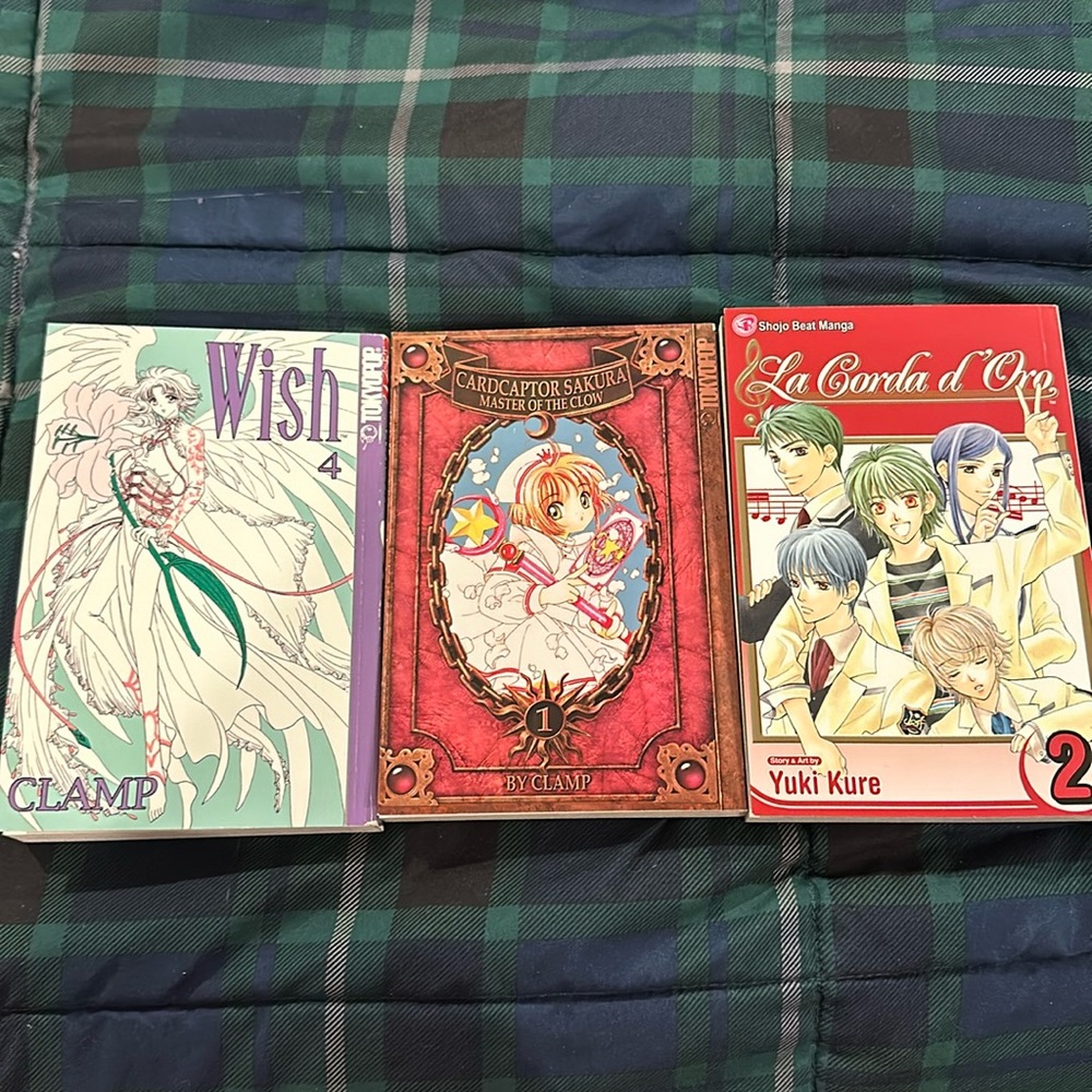 Tokyopop and shojo beat manga books
